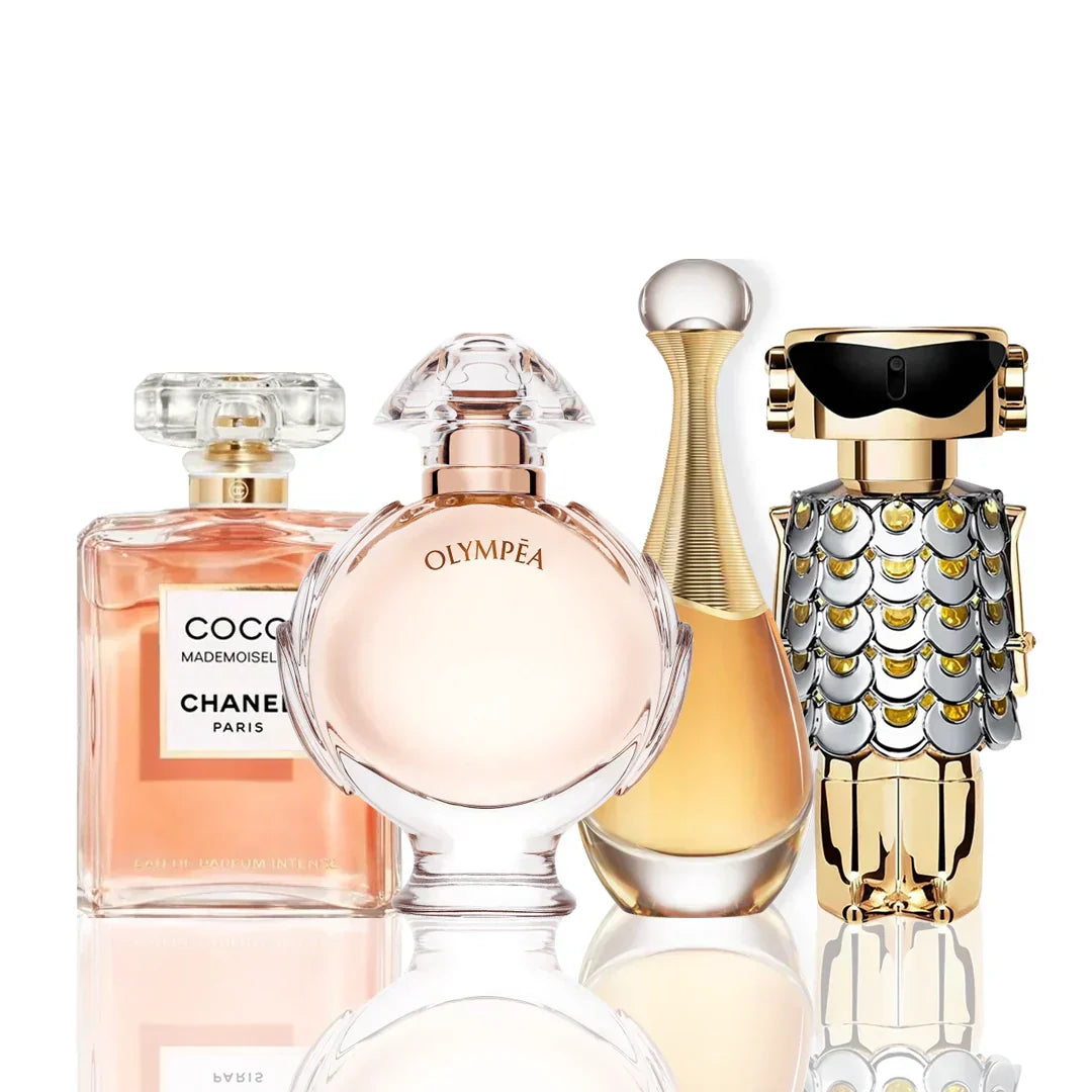 Sada 4 parfémů – Coco Chanel + Olympea + J'Adore + Fame 100ML